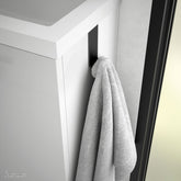 Percha MINIMAL NEGRO MATE - BañoClick